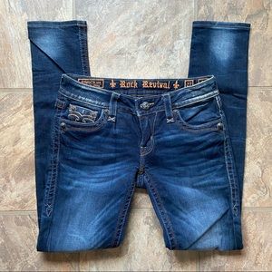 Rock Revival Jessica Skinny Jeans (Size 27)